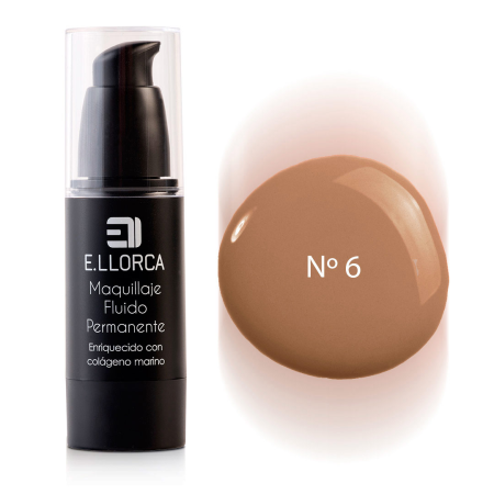 Permanentes flüssiges Make-up 6 Llorca -Gesicht -Elisabeth Llorca 2