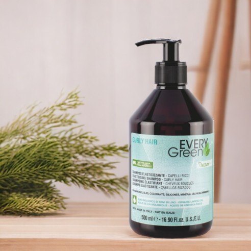 CURLY Everygreen Elastizierendes Shampoo 500ml -Shampoos -Everygreen