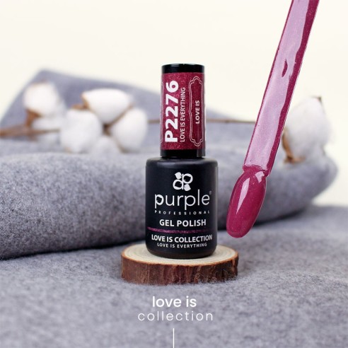 Gel-Nagellack P2276 Love is Everything Purple Professional -Semipermanenter Emaille -Purple Professional