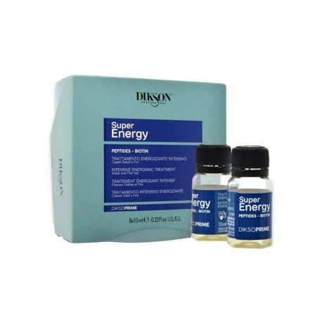 Tratamiento Anticaída con Biotina Super Energy 8x10ml -Anticaida -Dikson