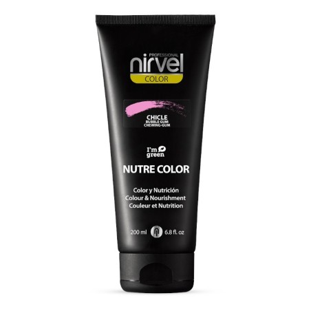 Nirvel Nourishes Bubblegum Pink Farbe 200ml -Direktfärbende Farbstoffe -Nirvel
