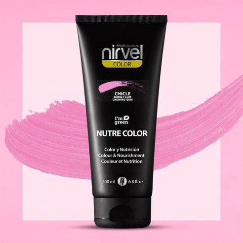 Nirvel Nutre Goma Cor Rosa 200ml -Corantes de coloração direta -Nirvel