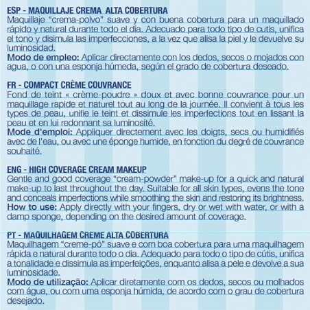 CEDIB Paris Maquillaje Crema Alta Cobertura 3 Ingenue -Cara -CEDIB Paris