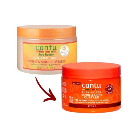 Crema pasticcera Define & Shine al burro di karitè Cantu 340 g -Cere, Pomate e Gomme -Cantu 2