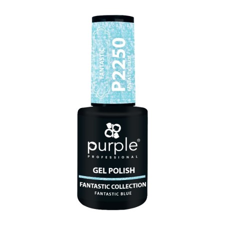 Vernis Gel P2250 Bleu Fantastique -Vernis semi permanents -Purple Professional