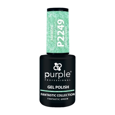 Verniz Gel P2249 Fantastic Green -Esmalte semipermanente -Purple Professional