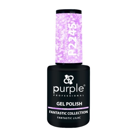 Gel Polish P2245 Fantastic Lilac -Semi permanent nail polishes -Purple Professional