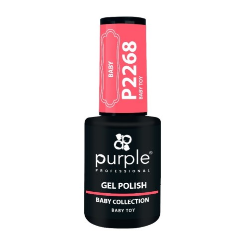 Verniz gel P2268 Baby Toy -Esmalte semipermanente -Purple Professional