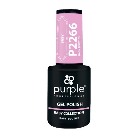 Gel Polish P2266 Chaussons pour bébé -Vernis semi permanents -Purple Professional