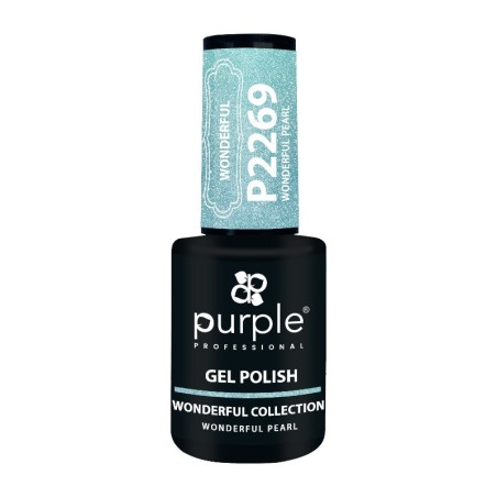 Gel-Nagellack P2269 Wonderful Pearl -Semipermanenter Emaille -Purple Professional