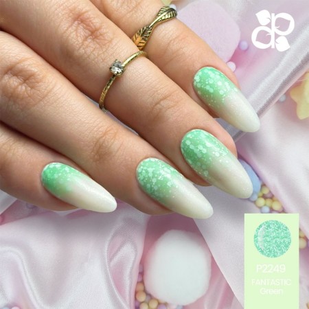 Vernis Gel P2249 Vert Fantastique -Vernis semi permanents -Purple Professional 2