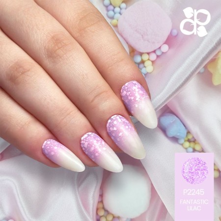 Gel Polish P2245 Fantastic Lilac -Semi permanent nail polishes -Purple Professional 2