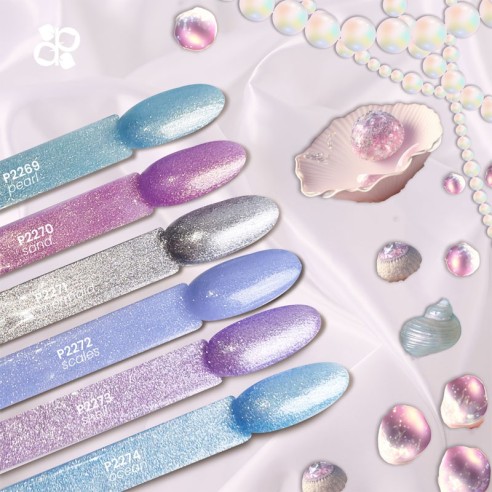 Gel Polish P2274 Wonderful Ocean -Semi permanent nail polishes -Purple Professional