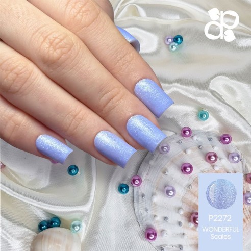 Gel Polish P2272 Wonderful Scales -Semi permanent nail polishes -Purple Professional