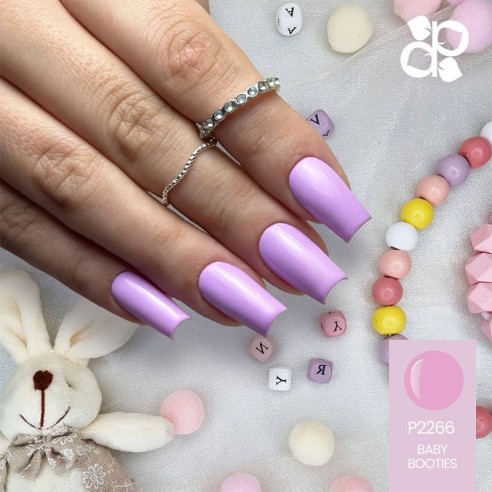 Gel Polish P2266 Baby Booties -Semi permanent nail polishes -Purple Professional