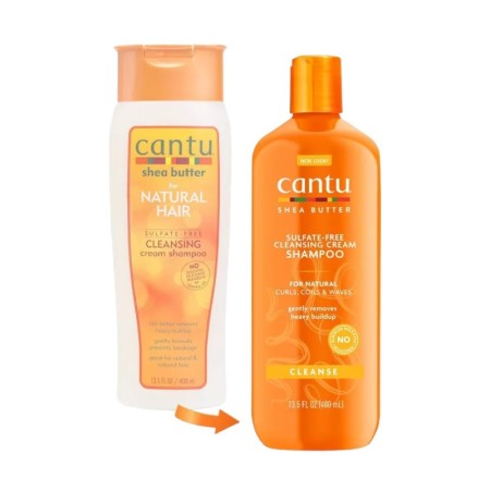 Cantu Shampooing Crème Lavante Cheveux Naturels 400ml -Shampooings -Cantu 2