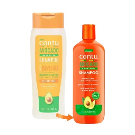 Cantu Shampooing Hydratant à l'Avocat 400ml -Shampooings -Cantu 2