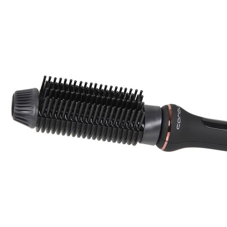 Spazzola lisciante elettrica Corioliss in rame Black Hot Brush -Piastre per capelli, arricciacapelli e bigodini -Corioliss