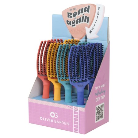Expositor Fingerbrush On The Road 8 Unidades -Cepillos -Olivia Garden