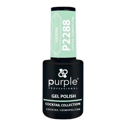 Esmalte Gel P2288 Cocktail Cosmopolitan -Esmalte semi permanente -Purple Professional