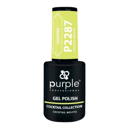 Vernis Gel P2287 Cocktail Mojito -Vernis semi permanents -Purple Professional