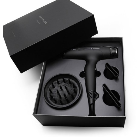 Typhoon Black Chrome Corioliss Hair Dryer -Hair dryers -Corioliss