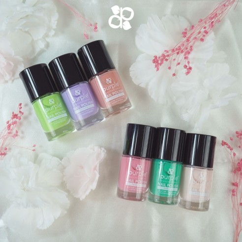 Vernis à ongles P4075 A Letter pour Belén Luxury Purple Professional -Vernis à ongles -Purple Professional