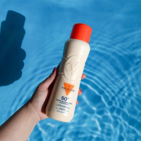 Valquer Carottes Lait Solaire Bronzant SPF 50 500 ml -solaire -Valquer