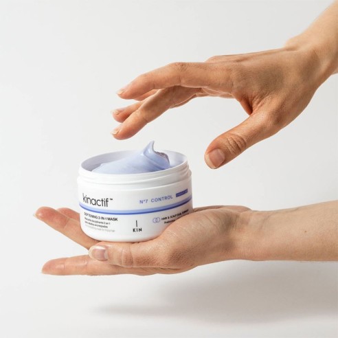 Kinactif 2-in-1 Glatte Maske N.7 Control Straight 200ml -Haarmasken -KIN Cosmetics
