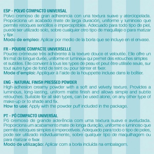 CEDIB Paris Cipria compatta universale Ambra 23 -Costoso -CEDIB Paris