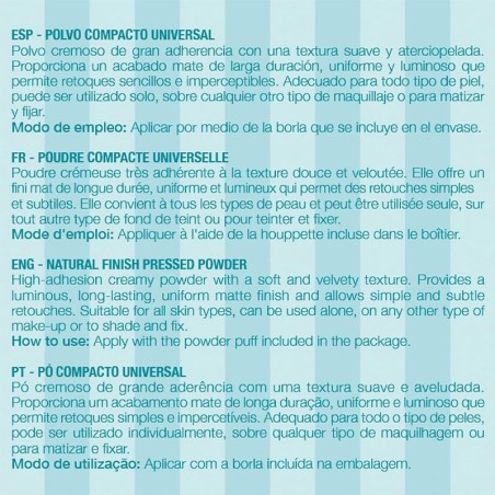 CEDIB Paris Cipria compatta universale Ambra 23 -Costoso -CEDIB Paris