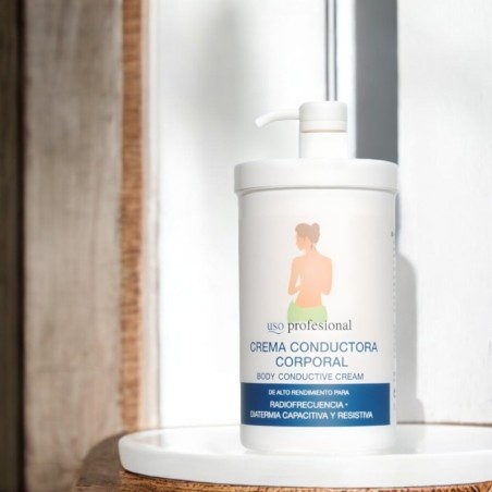 Crema conduttiva corpo per Radiofrequenza 1000ml -Prodotti estetici -Uso Profesional