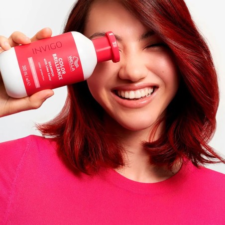 Wella Invigo Color Brilliance Shampooing pour cheveux normaux et fins 300 ml -Shampooings -Wella