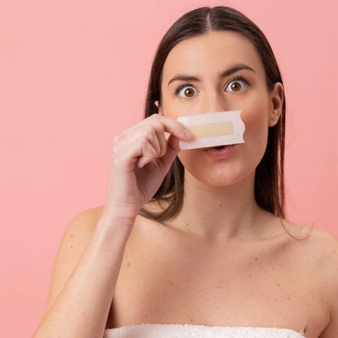 Body Natur Gesichts-Enthaarungswachsbänder -Wachsen -Body Natur