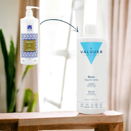 Ausgleichendes Aloe Vera Shampoo 1 L Valquer -Shampoos -Valquer 2