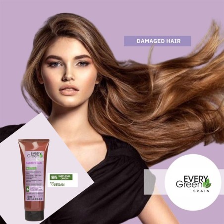 Crème réparatrice pointes fourchues Everygreen Damaged Hair 150ml -Produits de coiffure -Everygreen