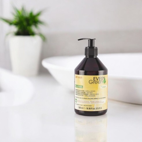 Everygreen Dry Hair Nourishing Shampoo 500ml -Shampoos -Everygreen