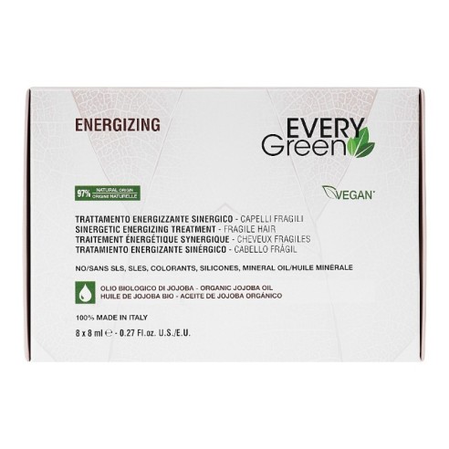 Everygreen Energizing Anti-Hair Loss Treatment 8x8ml -Anti fall -Everygreen