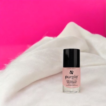 Aceite de uñas SPA NAIL OIL Raspberry 10ml -Tratamientos Quitaesmaltes -Purple Professional