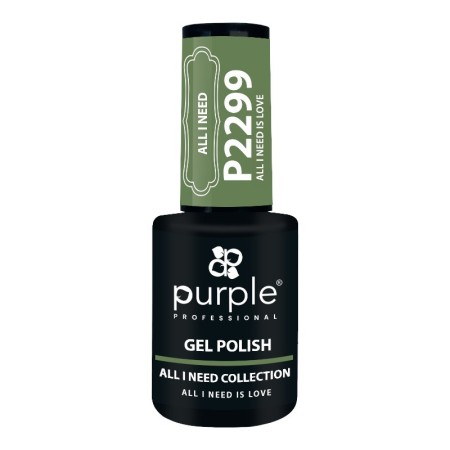 Gel Polish P2299 All I Need is Love -Semi permanent nail polishes -Purple Professional