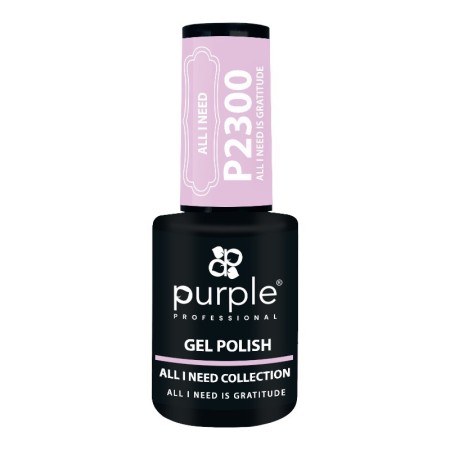 Gel Polish P2300 Tout ce dont j'ai besoin c'est de gratitude -Vernis semi permanents -Purple Professional
