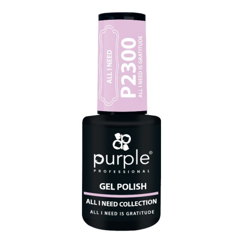 Esmalte Gel P2300 All I Need is Gratitude -Esmalte semi permanente -Purple Professional