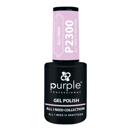 Gel-Nagellack P2300 Alles, was ich brauche, ist Dankbarkeit -Semipermanenter Emaille -Purple Professional