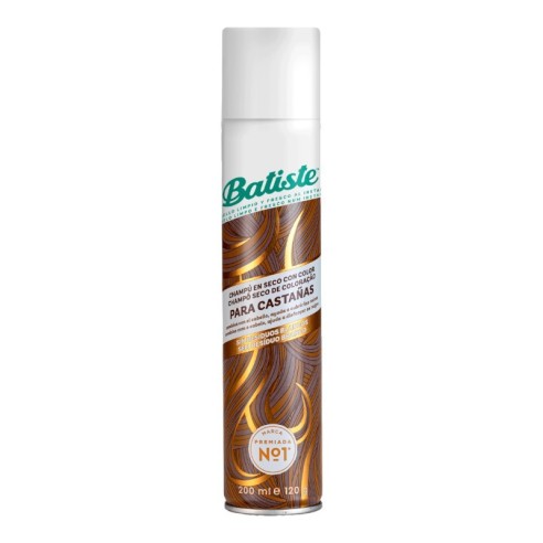 Shampoo seco Batiste Castanha 200ml -Shampoo seco -Batiste