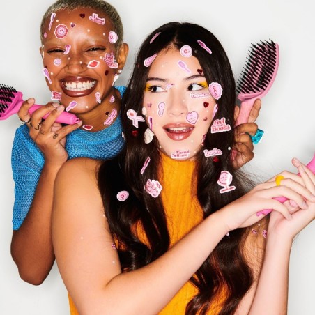 Olivia Garden Fingerbrush Think Pink 2024 Présentoir 8 Brosses -Produits de coiffure -Olivia Garden