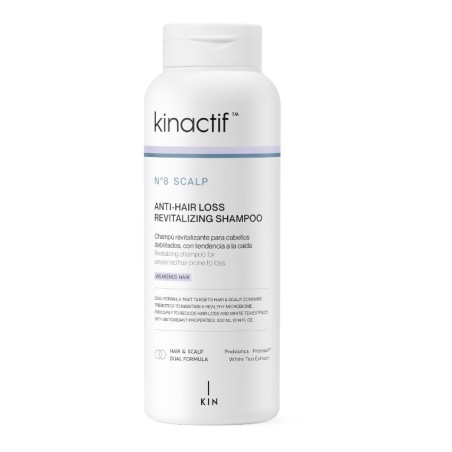 Pack Shampoo Anticaduta + Kinactif N.8 Fiale Anticaduta Cuoio Capelluto -Confezioni di prodotti per capelli -KIN Cosmetics