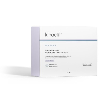 Pack Anticaída Champú + Ampollas Kinactif N.8 Scalp Anti-Hair Loss -Packs de productos para el pelo -KIN Cosmetics