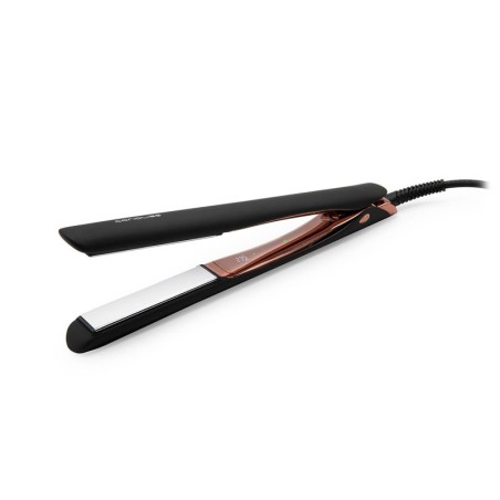 Kit Corioliss Plancha C5 + Hot Brush Black Copper -Planchas para el pelo, Tenacillas y Rizadores -Corioliss