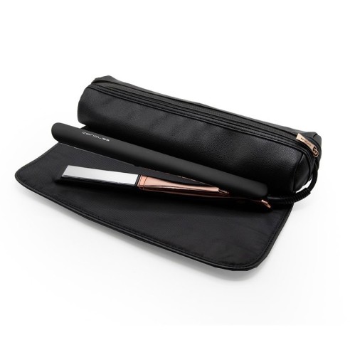 Kit Corioliss Fer C5 + Brosse Chaude Cuivre Noir -Lisseurs, pinces et bigoudis -Corioliss