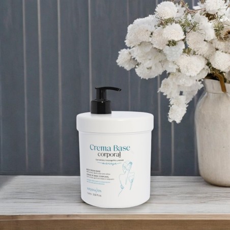 Nirvana SPA Crème de Massage Base Corps 1000 ml -Crèmes tonifiantes et modelantes -Nirvana Spa